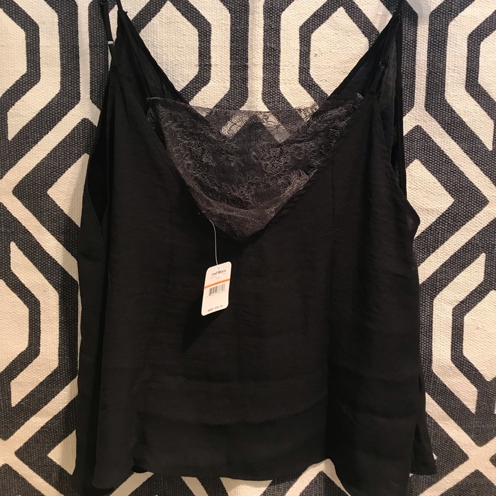 NWT Free People Deep V Top - Picture 4 of 8